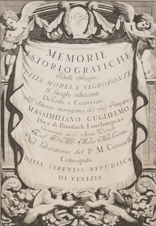 Atlas of Vincenzo Coronelli (1650-1718) 